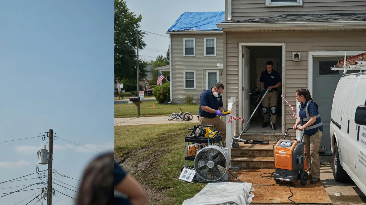 Water Damage Repair in Waldron, IN near me